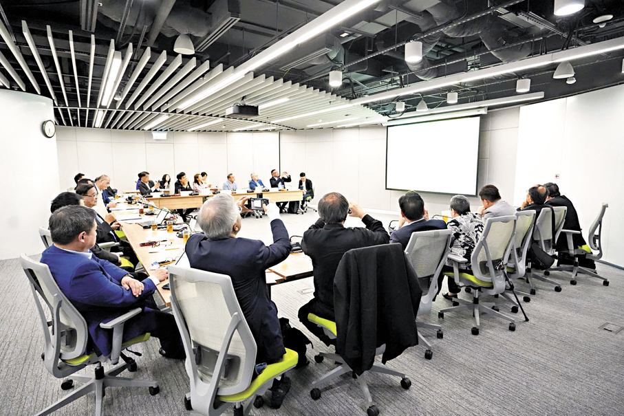 ●第二場「與專家有約」研討會昨日舉行。黃元山LinkedIn圖片