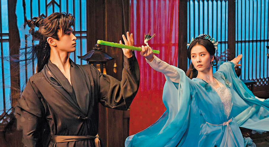 ●《淮水竹亭》由劉詩詩與張雲龍主演。 作者供圖