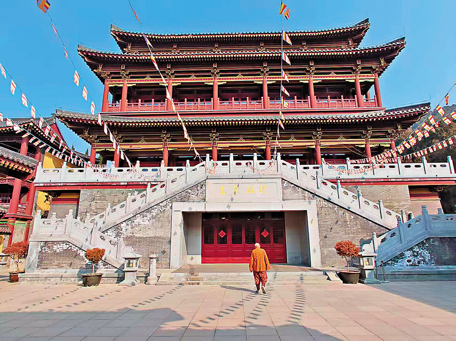 ●神通寺內景。殷江宏 攝