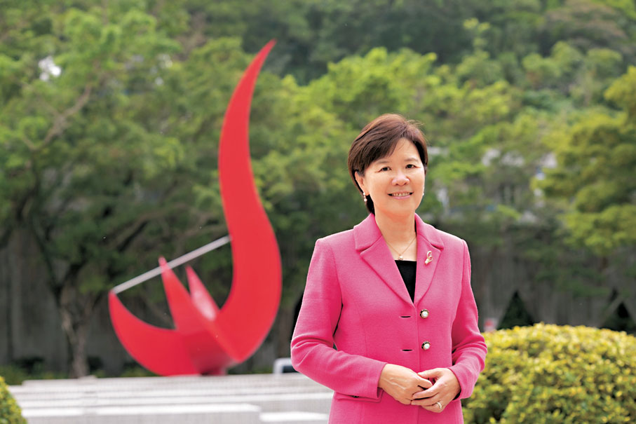 ●港科大校長葉玉如。港科大供圖