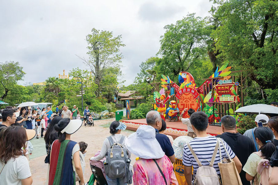 ●清遠長隆森林溫泉樂園。