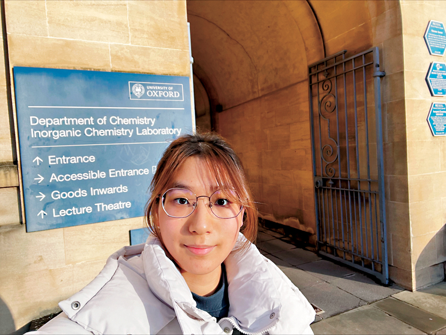 ●課程學生林嘉彥。城大供圖