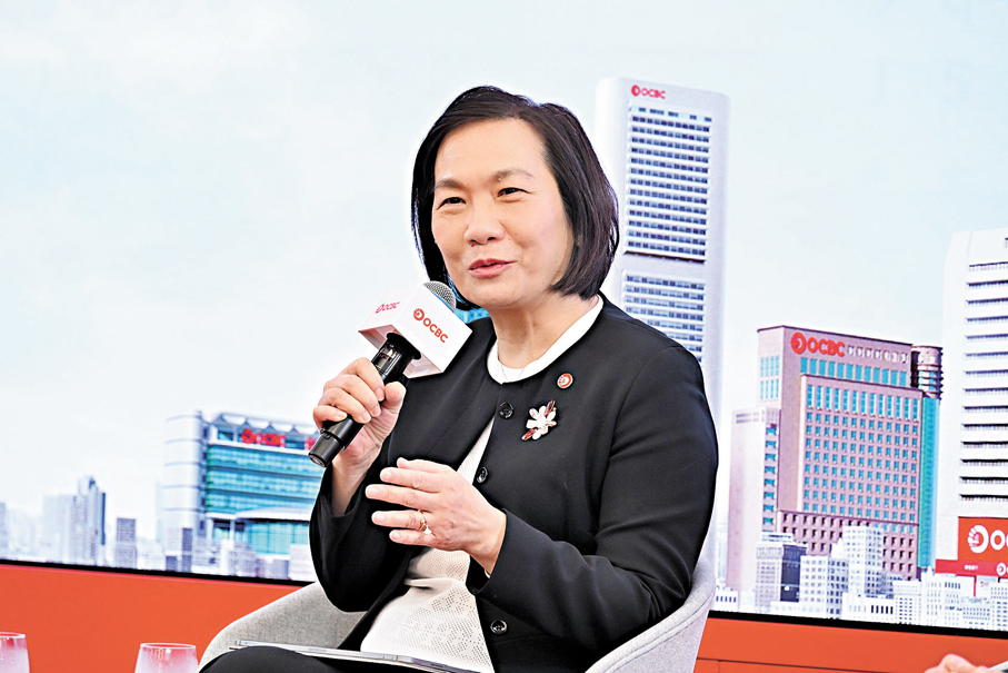 ●華僑銀行集團行政總裁黃碧娟。