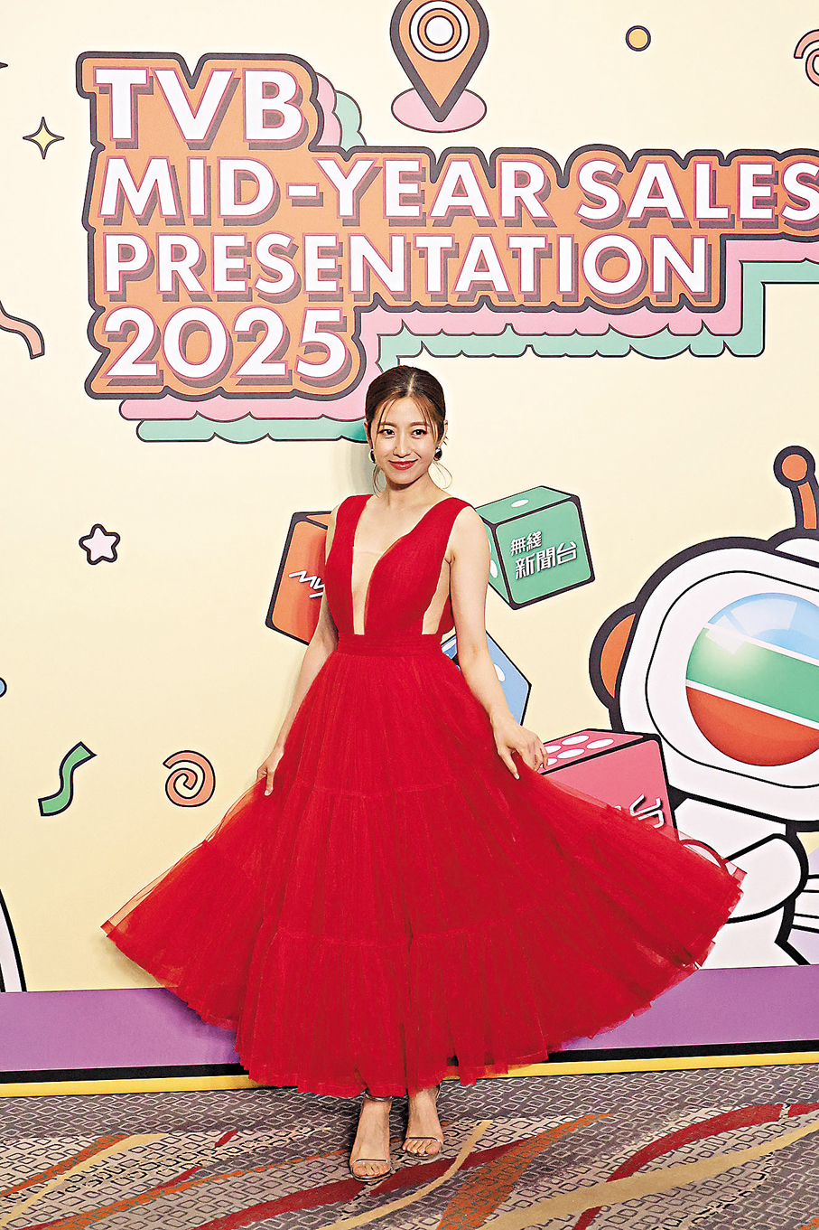 ●陳自瑤性感亮相。