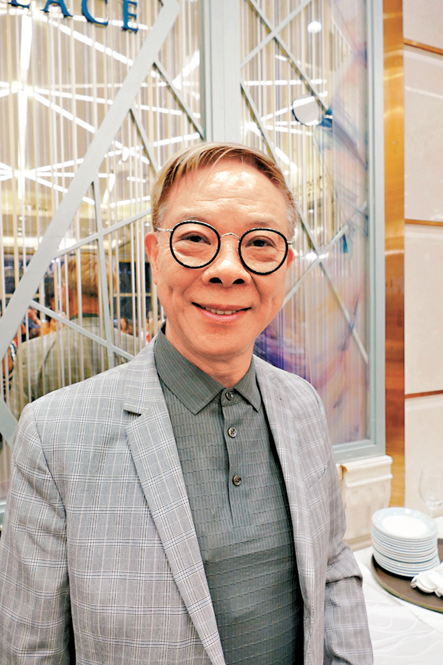 ●舞台下的世華哥是謙謙君子。