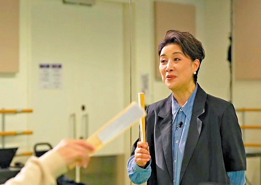 ●在排練《梁祝·十八相送》時,茅威濤老師大讚香港青年演員很有天分。