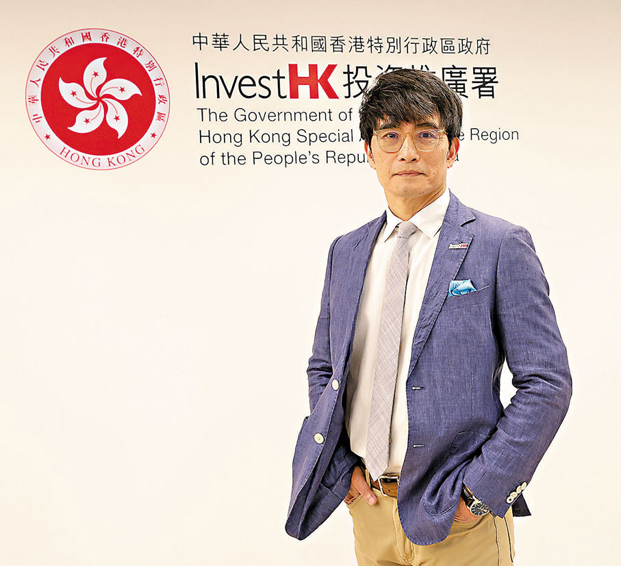 ●投推署王國藩指，香港作為內地對外開放的門戶，在港設倉可盡佔地利及物流優勢。記者曾興偉  攝