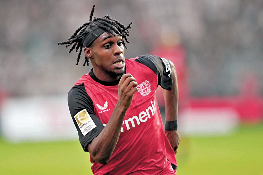 ●據報利物浦已鎖定利華古遜右翼衛費林邦的加盟。 資料圖片