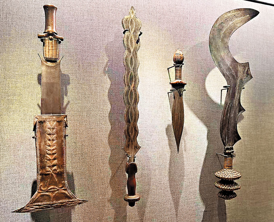 ●各種武器的造型奇特多樣。