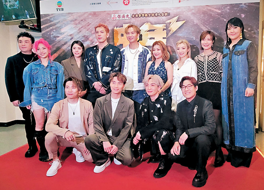 ●《中聲》家族聯袂演繹經典金曲。梁靜儀 攝