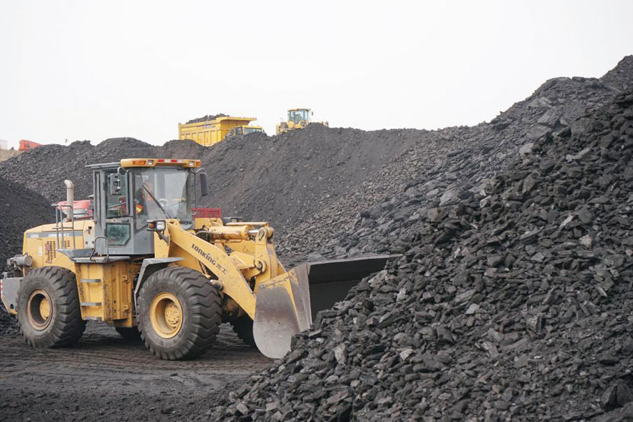 ●煤炭是我國的基礎能源，也是最大的碳排放源。 （新華社）