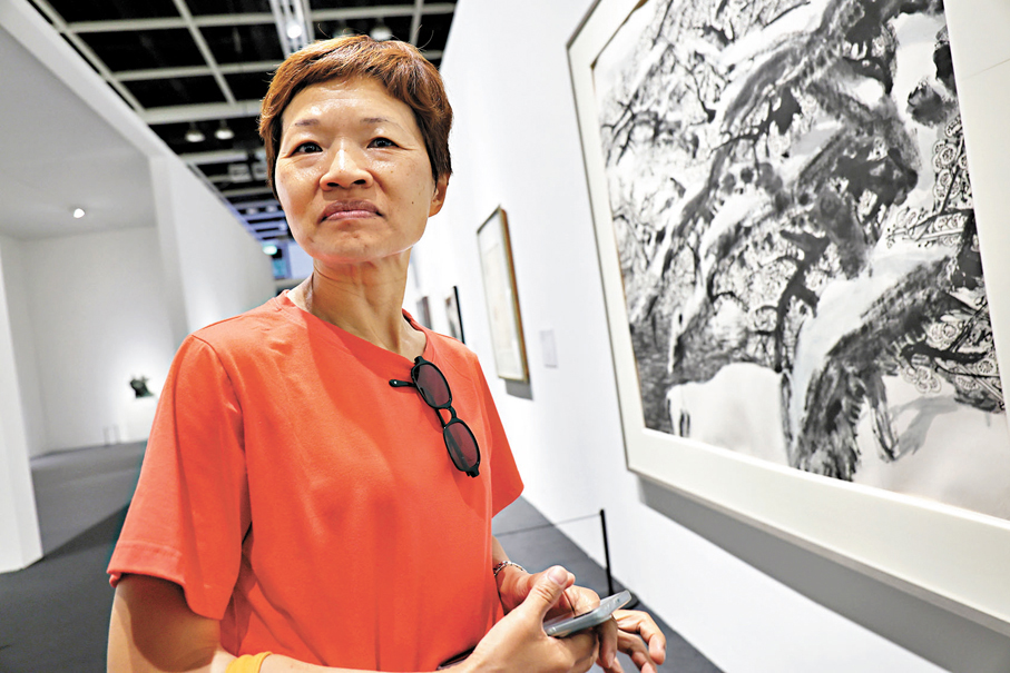 ●Vienna女士認為，看展市民都可從藝術中領悟歷史的真相。