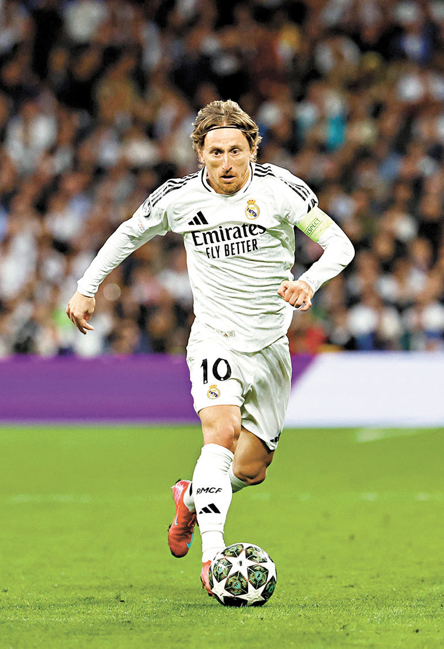 ●莫迪歷季後將離開皇馬。 資料圖片