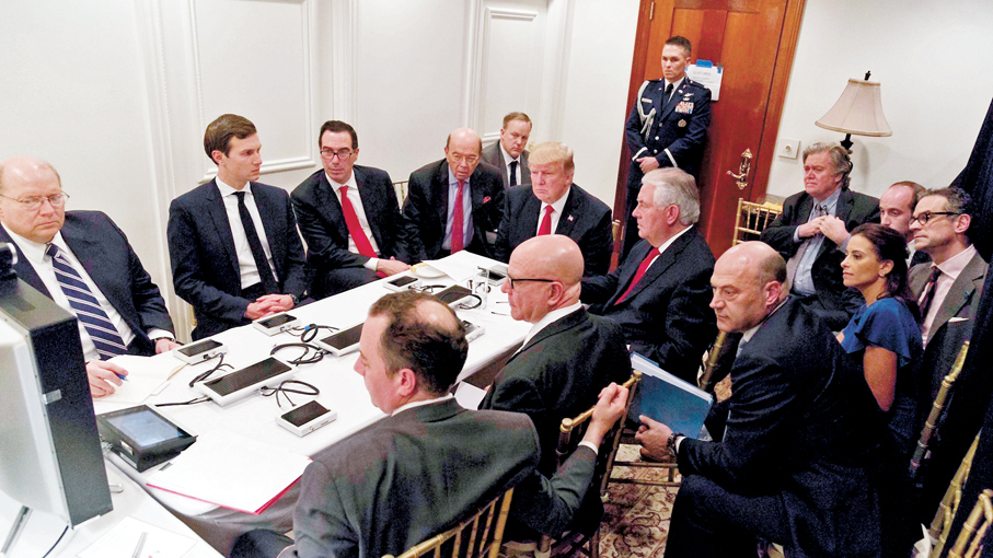 ●特朗普首個任期已對NSC強烈不信任。 資料圖片