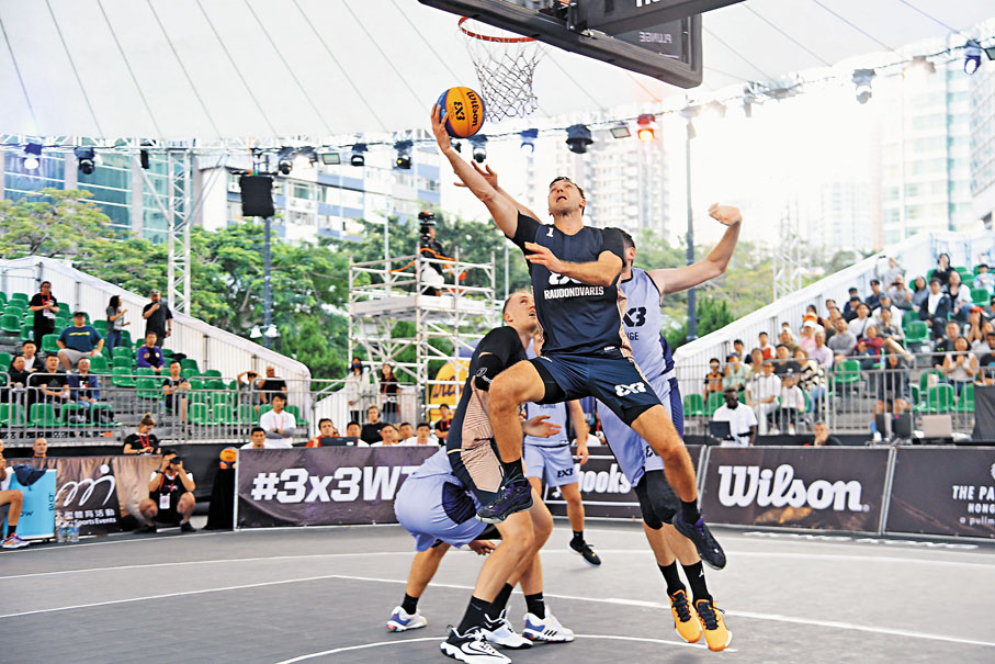●FIBA3×3世界巡迴賽—香港大師賽將於7月19日、20日在會展舉行。 資料圖片