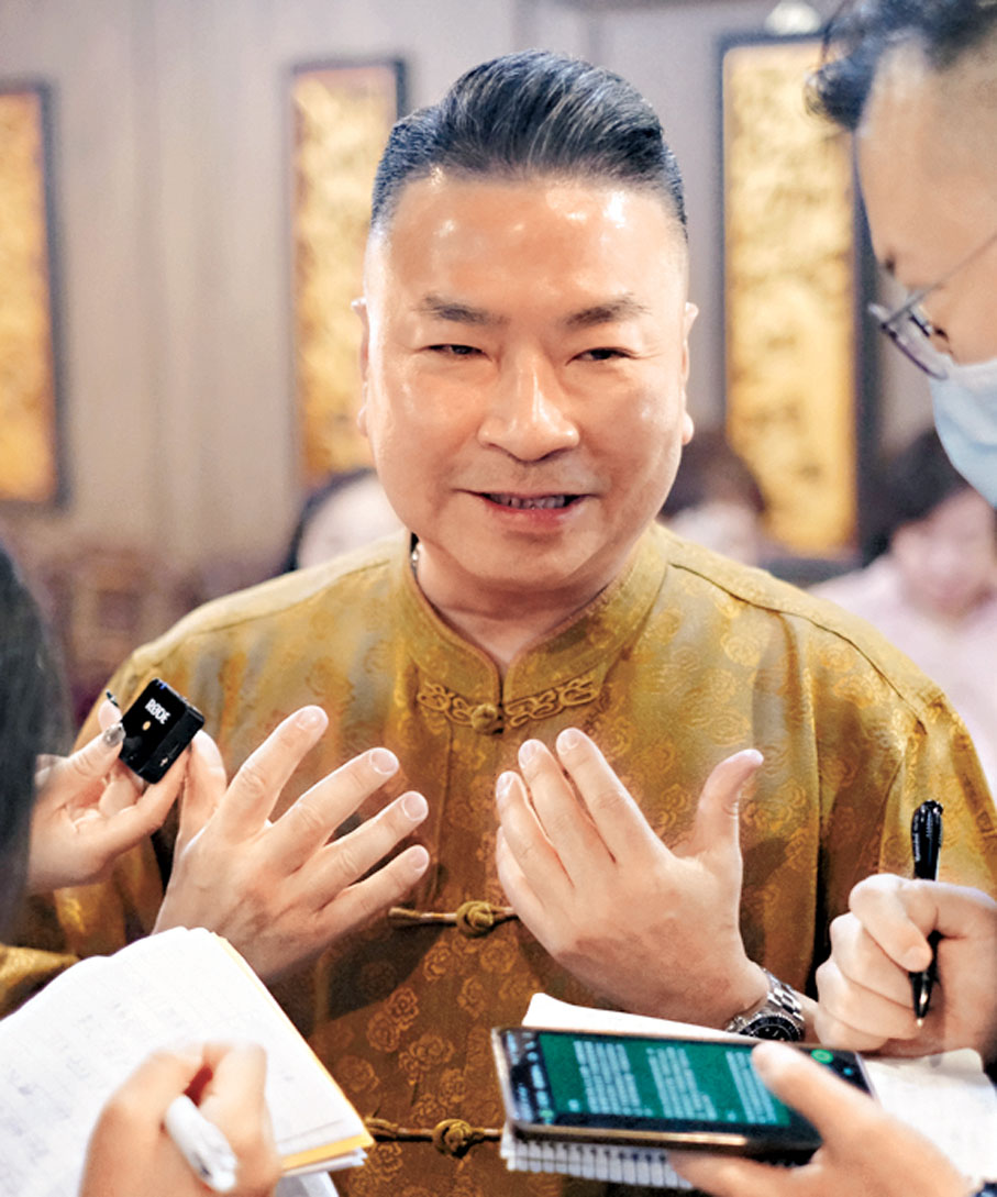 ●蓮香樓老闆黃熙仁。香港文匯報記者涂穴 攝