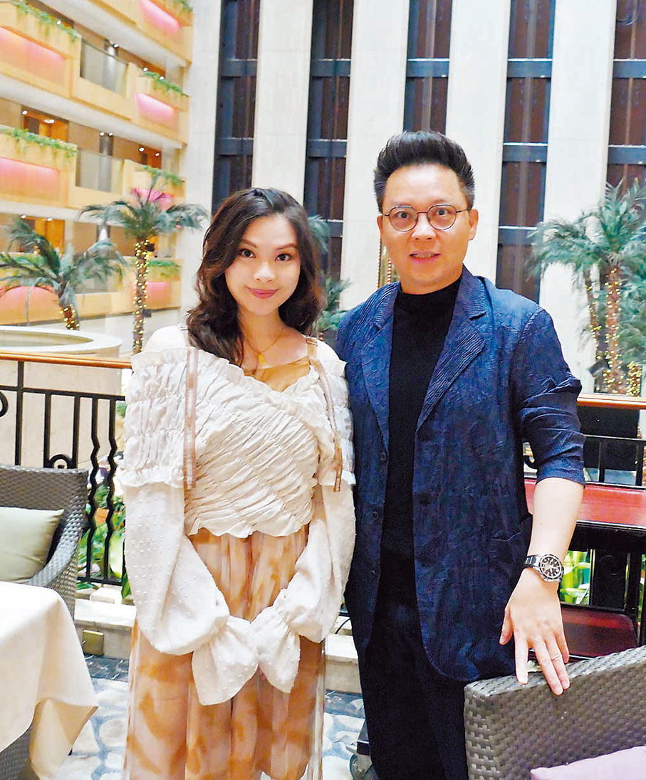 ●宋洪波和梁心怡常有合作機會，今次為日興青年團演出，兩人默契十足。