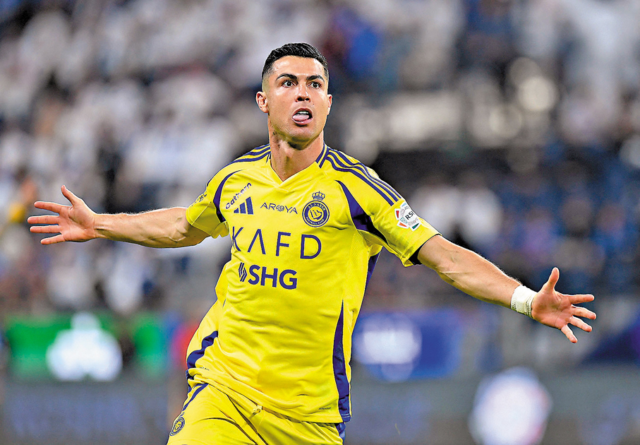 ●艾納斯望挽留C朗。  資料圖片