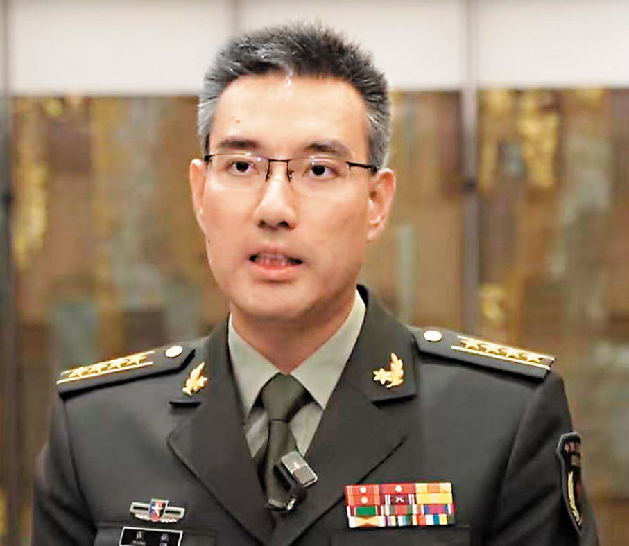 ●中國國防大學代表團成員張弛