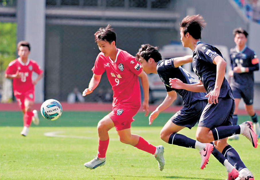 ●5月24日，鹽城隊以3比0的比分戰勝泰州隊，首戰告捷。 網上圖片