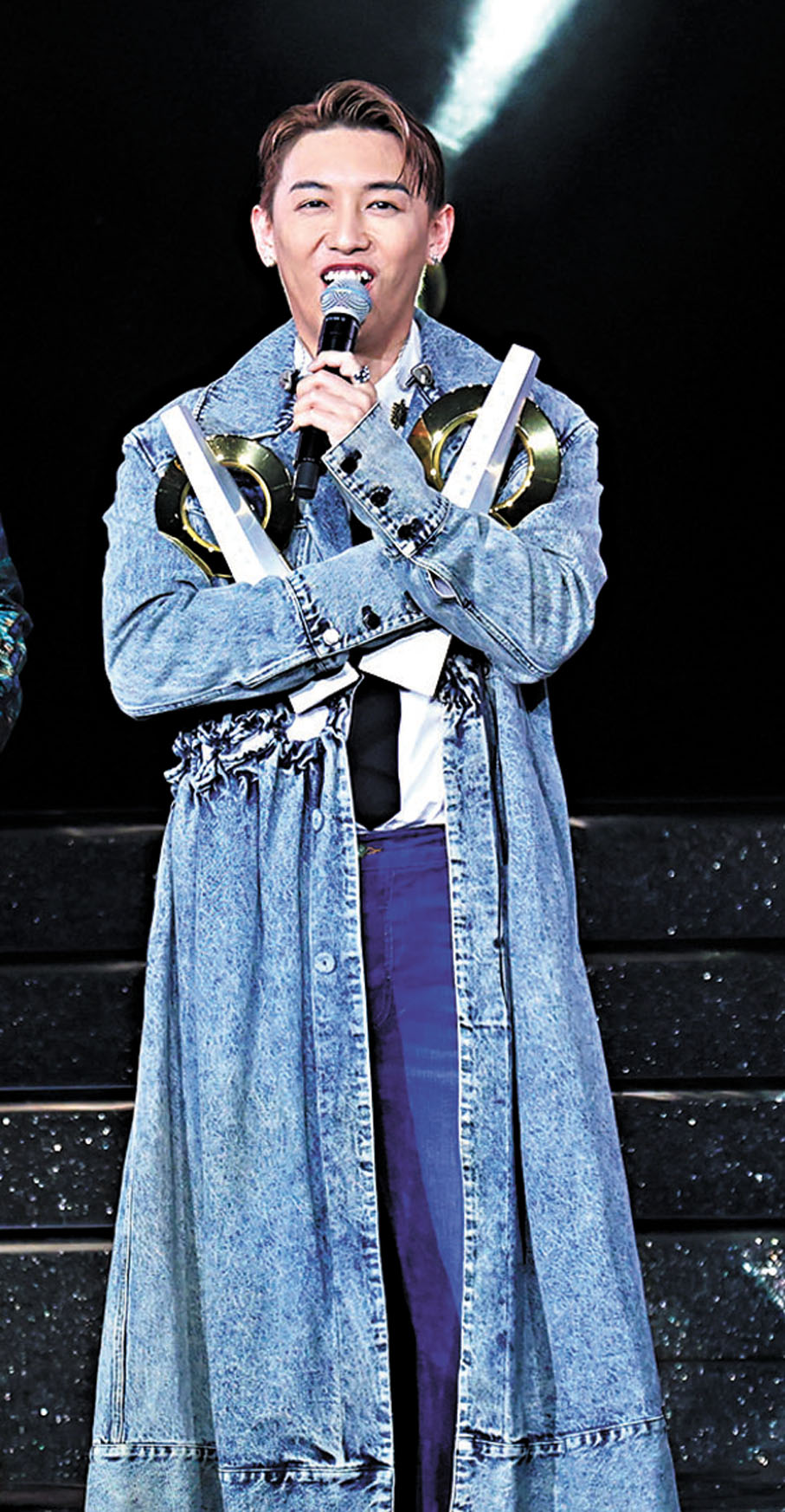 ●張天賦連攬兩獎相當開心。