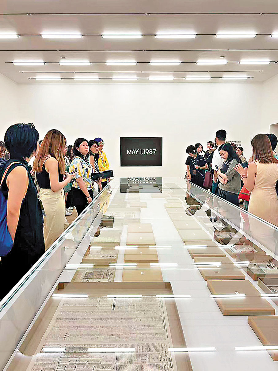 ●本次展覽是河原溫逝世後的全球首個大型回顧展。