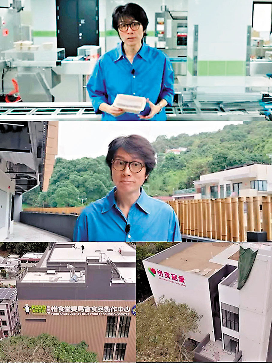 ●子華自編、自導、自演、自費，暗撐「惜食堂」。 作者供圖