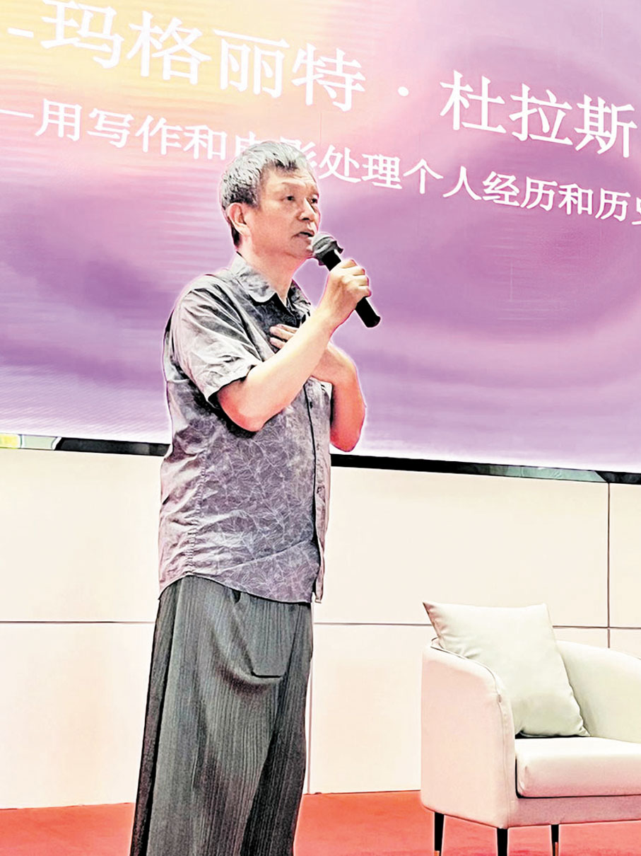 ●北京電影學院教授張獻民一直對電影存有原初的悸動。胡若璋攝
