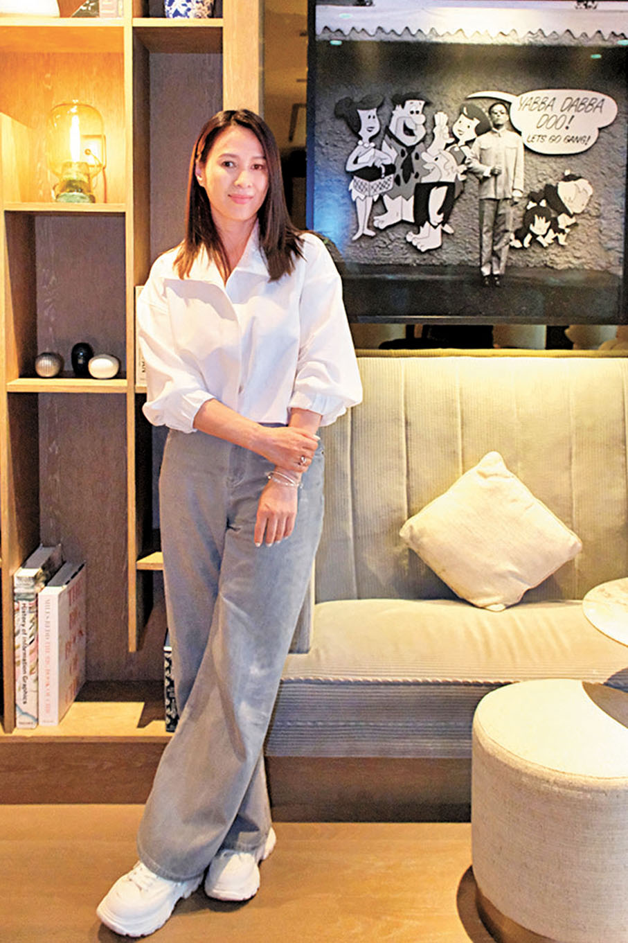 ●梁琤定居深圳生活，感受中國文化的氛圍。     小凡 攝