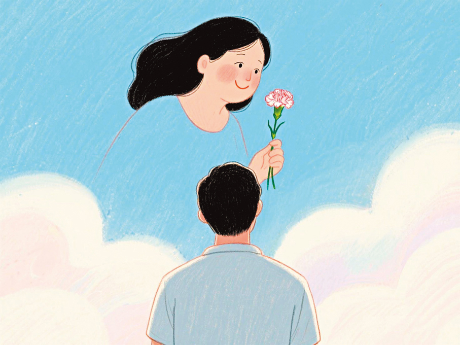 ●媽媽我真的好想你。 AI繪圖