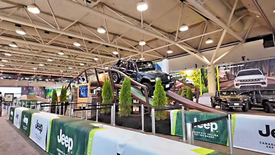 ●汽車是加拿大出口中跌幅最大的種類。    成小智 攝