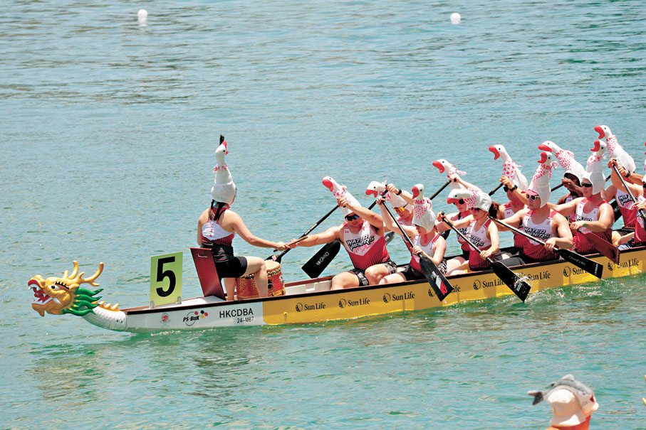 ●Water Vipers隊。香港文匯報記者北山彥  攝