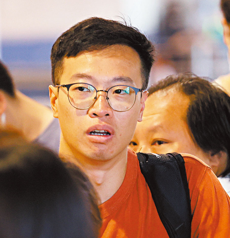 ●梁先生。香港文匯報記者黃艾力 攝