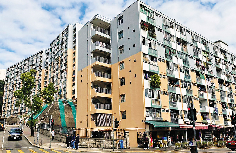 ●房協花園大廈第二期將分階段清拆重建，682戶明年下半年開始調遷。 資料圖片