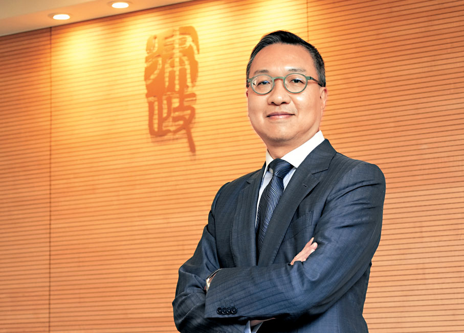●林定國指，市民大眾對於整體國家安全、維護國家安全的意識明顯有所增加。 大公文匯全媒體記者林良堅 攝