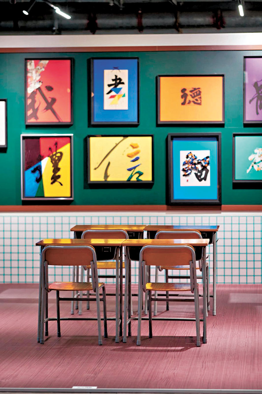 ●青山不墨K11 MUSEA「過期兒童」展覽。受訪者供圖