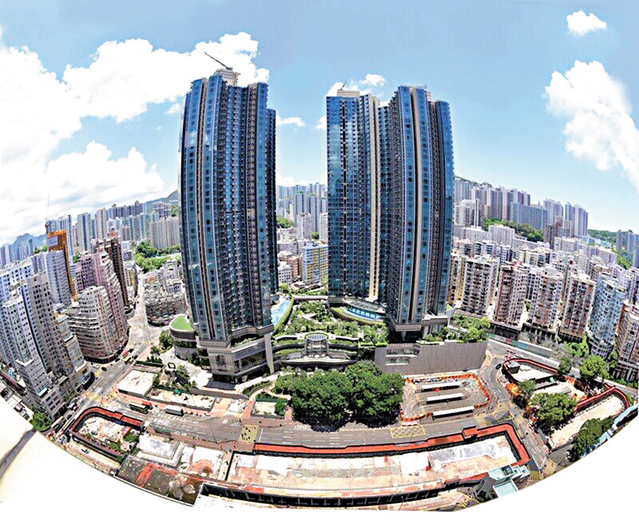 ●圖為觀塘市中心。資料圖片