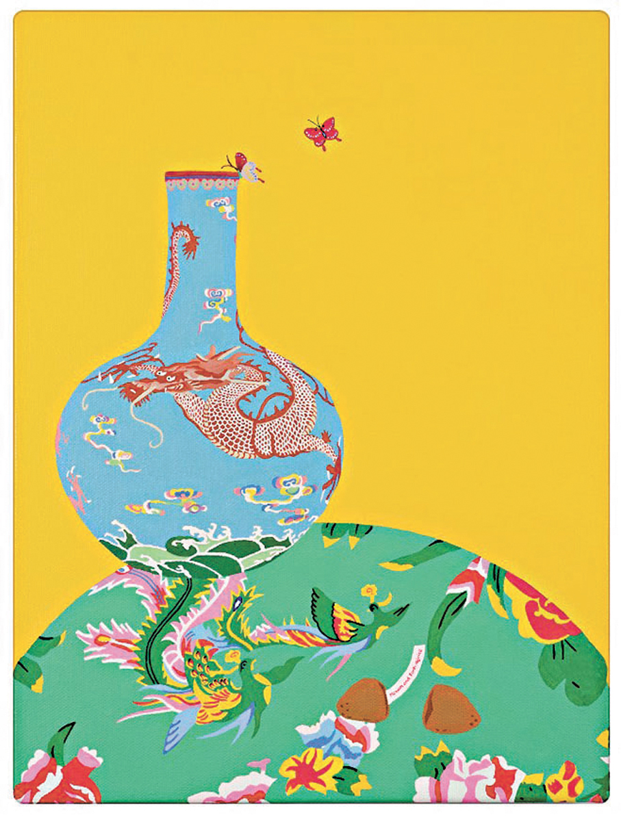 ●獨立藝術家Marian的繪畫作品。 受訪者供圖