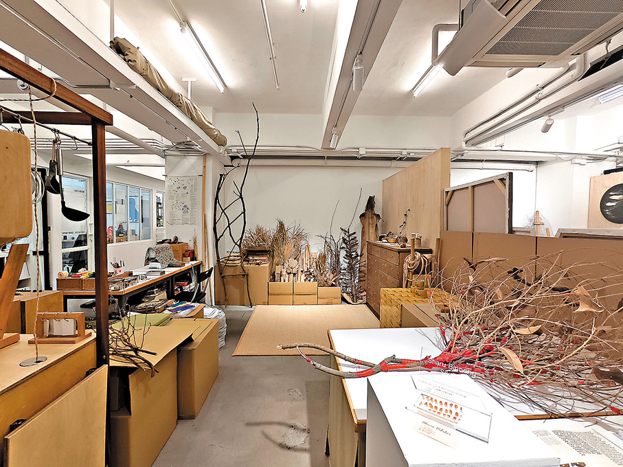 ●藝術家Sharu Binnong Sikdar的HART Haus工作室空間。