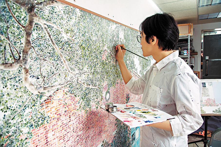 ●藝術家風漸。受訪者供圖