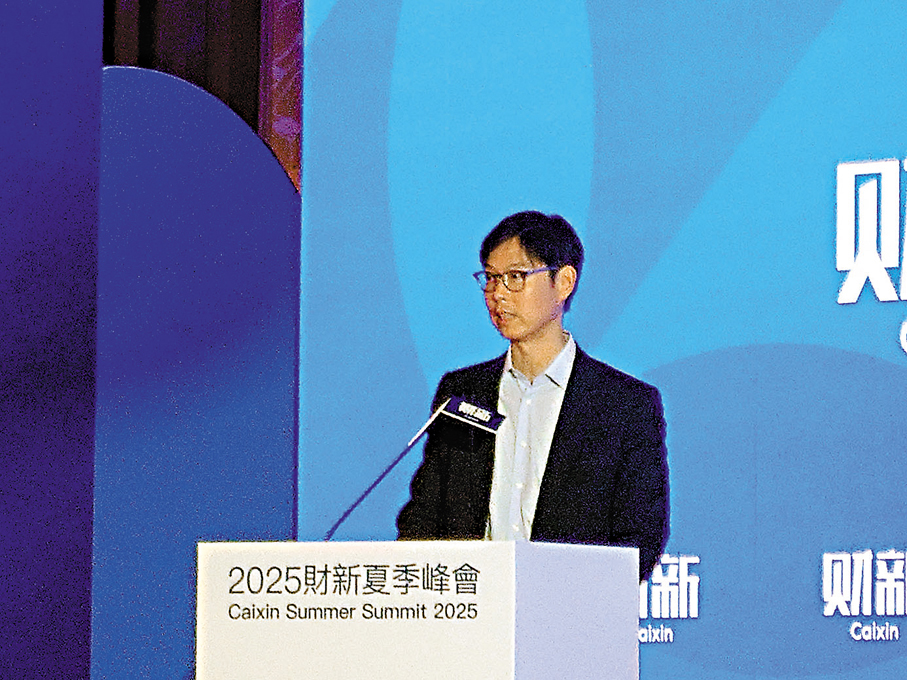 ●滙豐亞洲及中東地區聯席行政總裁廖宜建。香港文匯報記者岑健樂  攝 