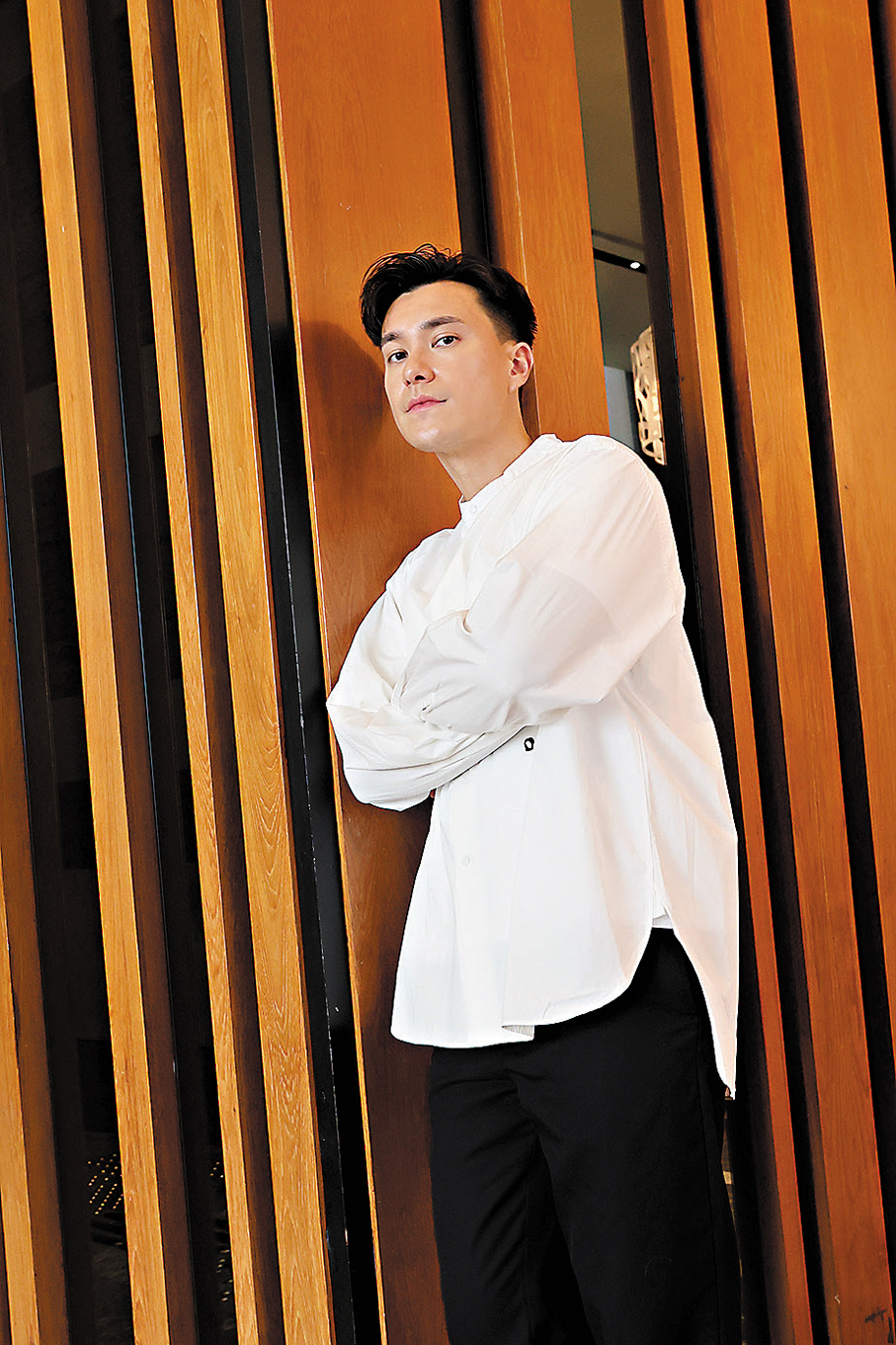 ●朱敏瀚近年備受公司力捧，榮升劇集「男一」。