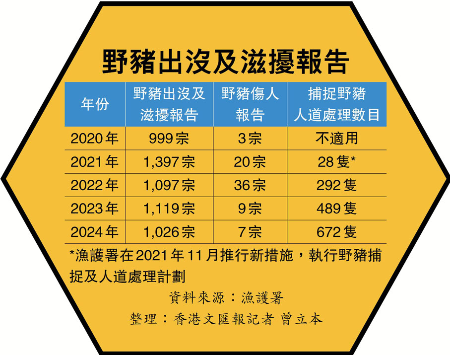 野豬出沒及滋擾報告
