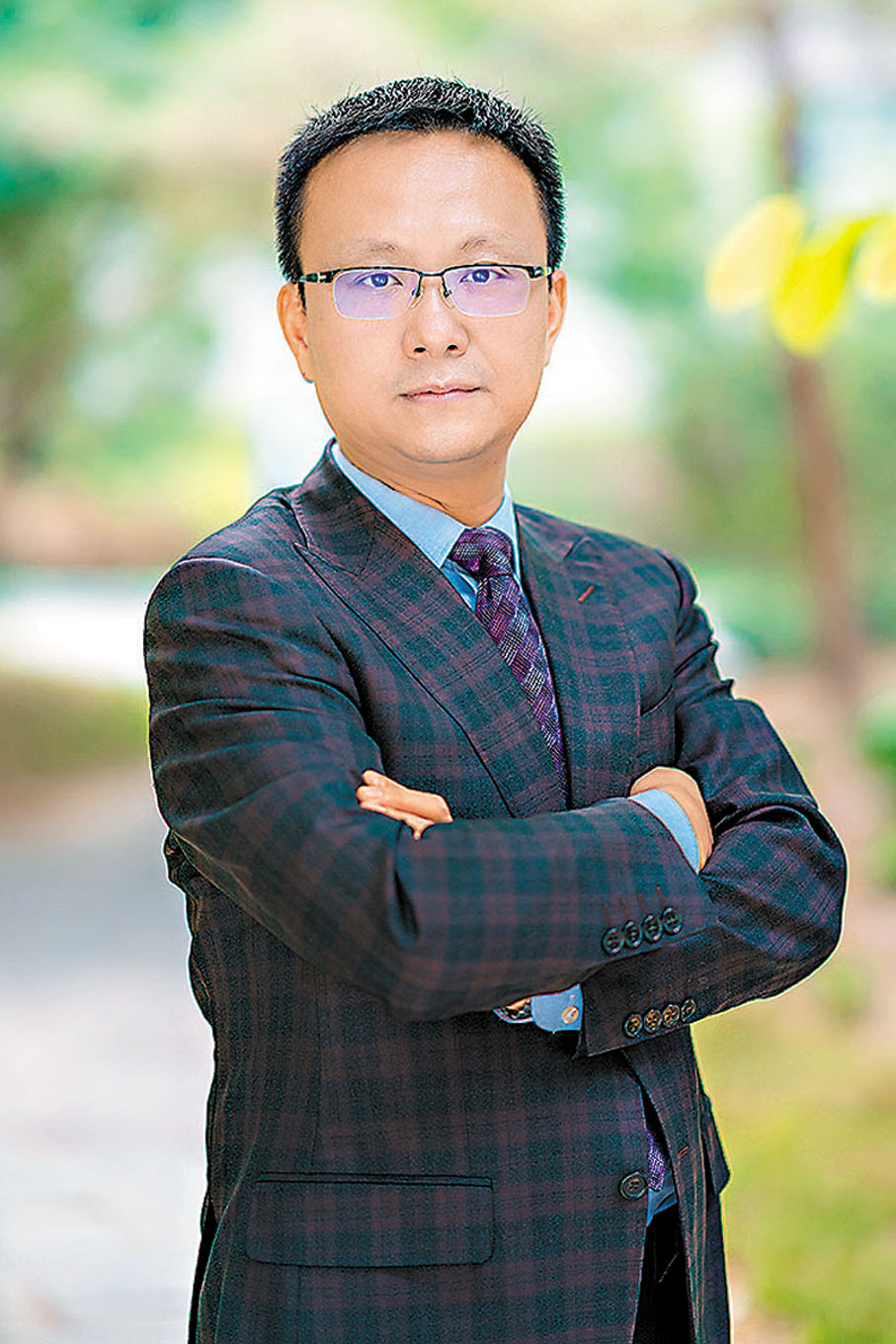 ●中國政法大學教授、中國國際私法學會副會長霍政欣。 香港文匯報北京傳真