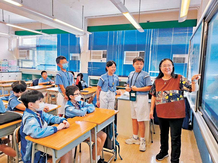 ●學生於工作坊上熱烈討論。作者供圖