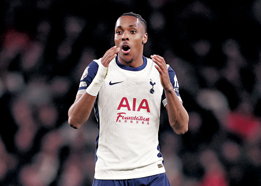 ●泰爾正式轉投熱刺。 資料圖片