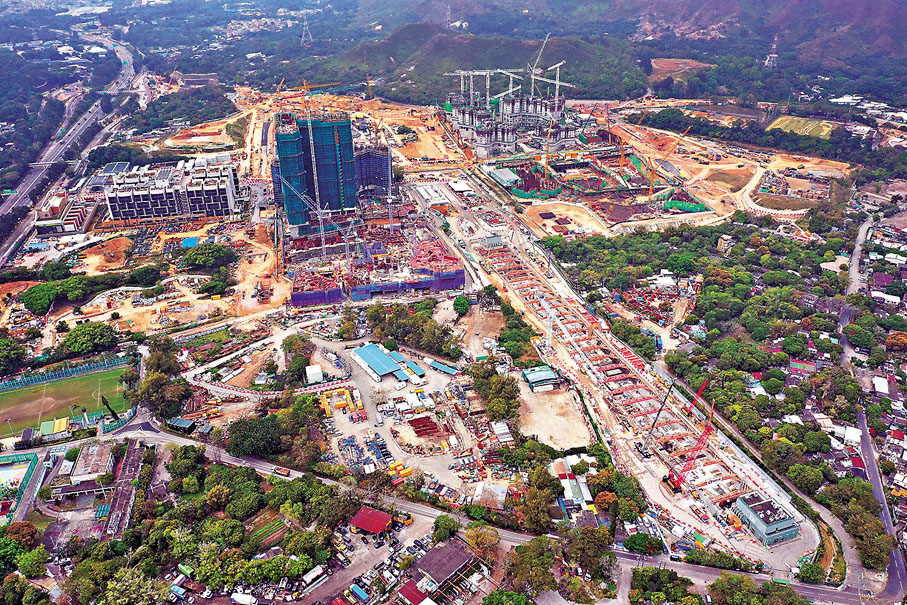 ●特區政府選擇在古洞北興建全新的社會服務大樓。 資料圖片