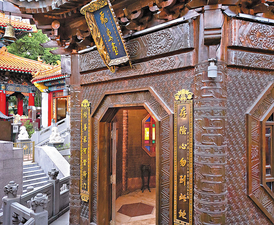 ●黃大仙祠飛鸞台。朱之鴻  攝