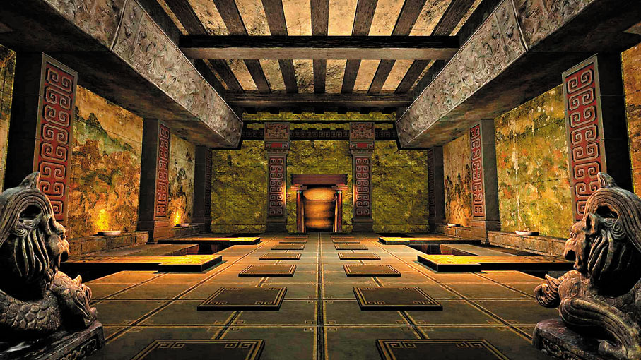 ●《隱秘的秦陵》劇照