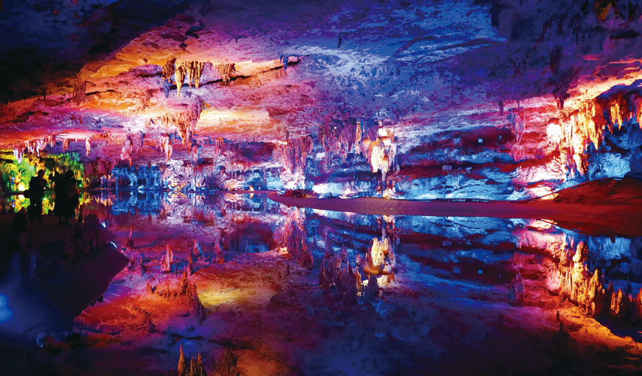 ●世界上最長的洞穴系統之一——遵義市綏陽縣雙河洞洞內奇觀。
